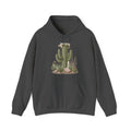 Matching Couple Sweatshirt - Desert & Rainforest Matching Couple Hooded Sweatshirt Vintage Art His Hers Wedding Gift - Design A