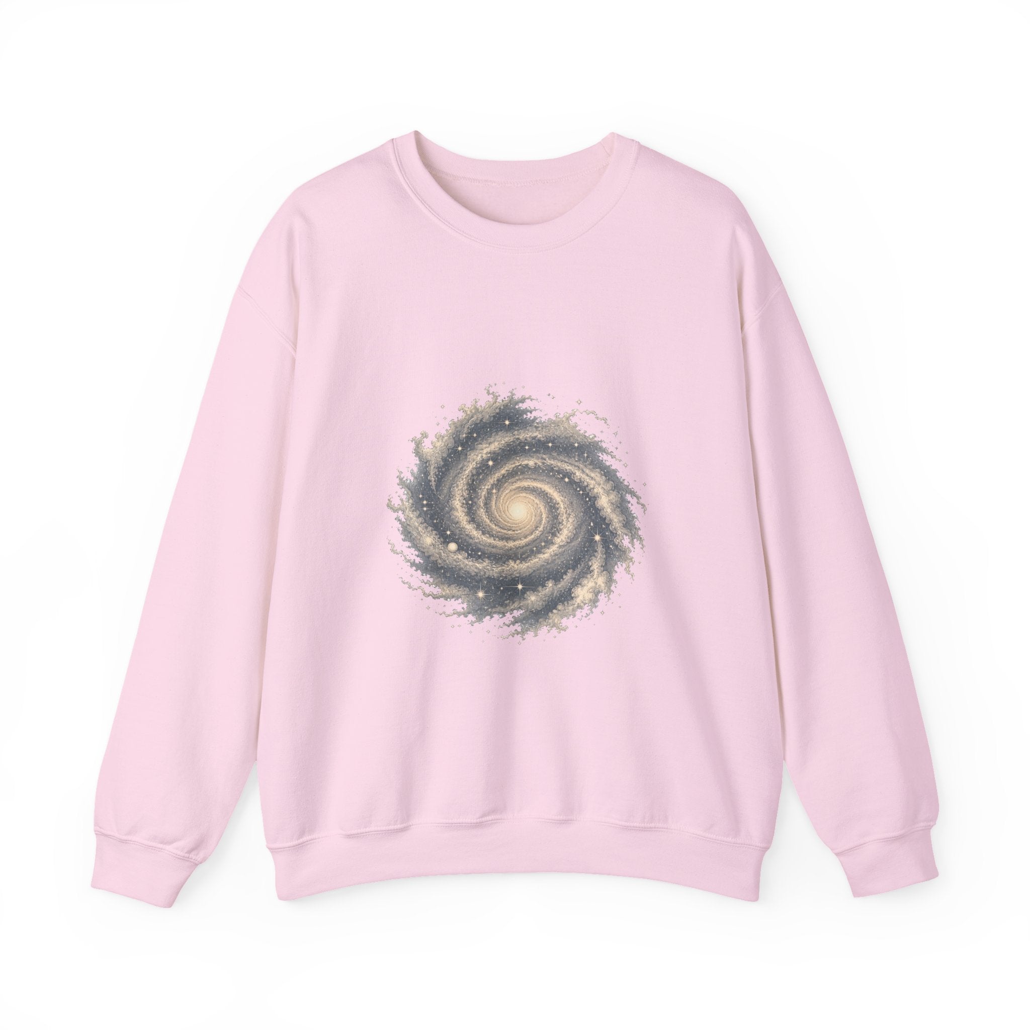 Matching Couple Sweatshirt - Galaxy & Supernova Matching Couple Comfort Colors Crew Vintage Art His Hers Honeymoon Gift - Design A