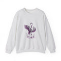 Matching Couple Sweatshirt - Tiger & Crane Matching Couple Crewneck Sweatshirt Hand-Drawn Art His Hers Best Friend Gift - Design B