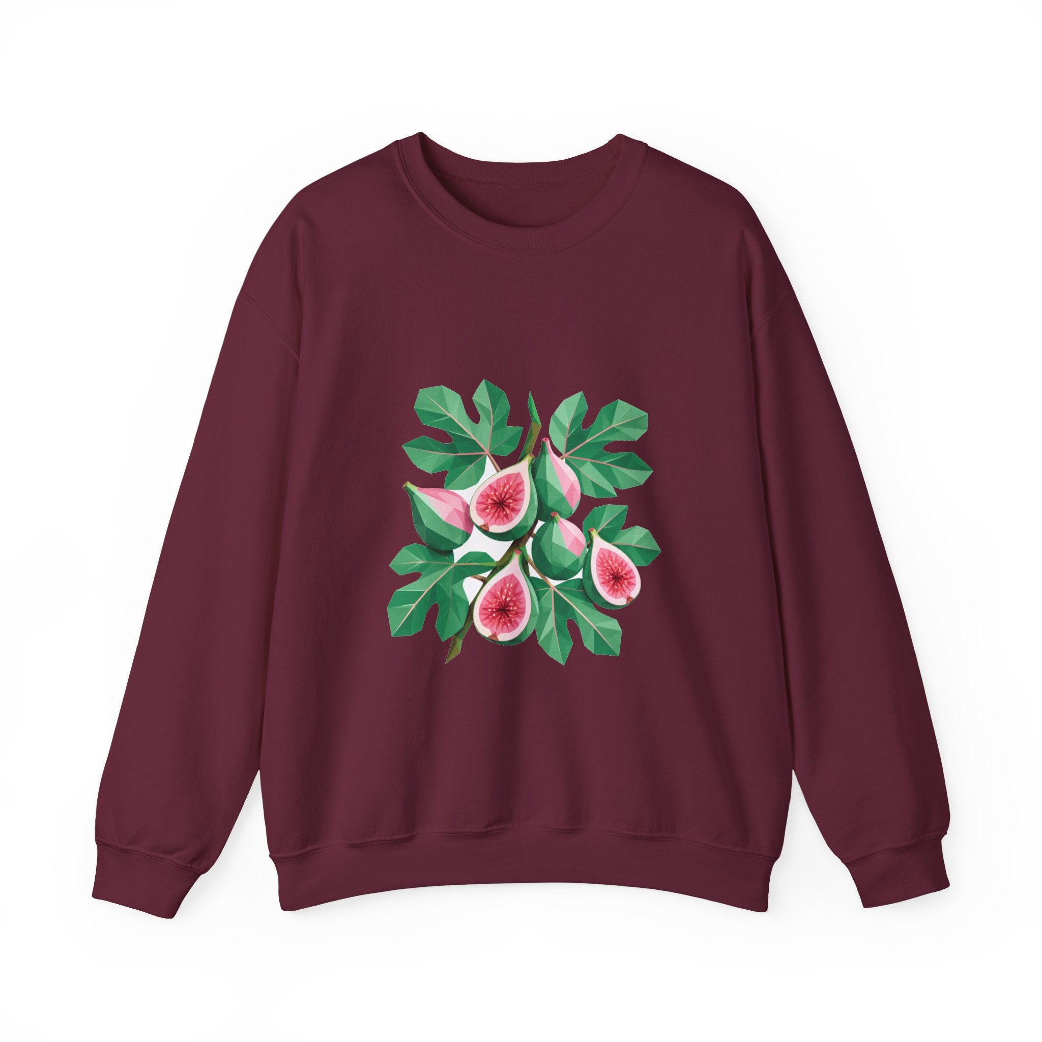 Matching Couple Sweatshirt - Olive Branch & Fig Matching Couple Comfort Colors Crew Geometric Art His Hers Love Gift - Design B
