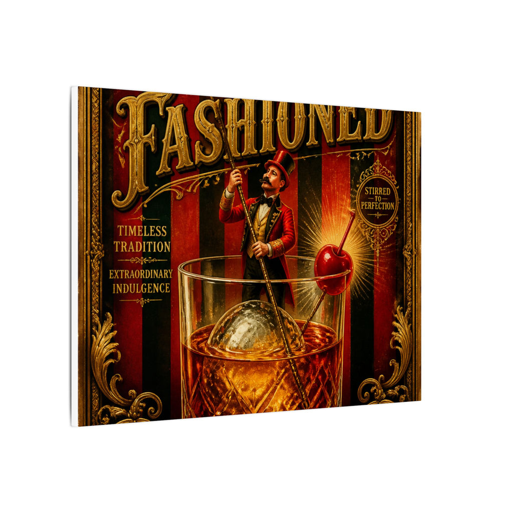 Old Fashioned Ringmaster Wall Art Canvas 16×20 Baroque Home Office Decor Maximalist Print