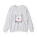 Matching Couple Sweatshirt - Shooting Star & North Star Matching Couple Premium Fleece Sweatshirt Vintage Art His Hers Honeymoon Gift - Design B