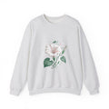 Matching Couple Sweatshirt - Sunflower & Moonflower Matching Couple Crewneck Sweatshirt Vintage Art His Hers Wedding Gift - Design B
