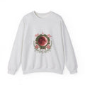 Matching Couple Sweatshirt - Solar & Lunar Eclipse Matching Couple Crewneck Sweatshirt Vintage Art His Hers Wedding Gift - Design B