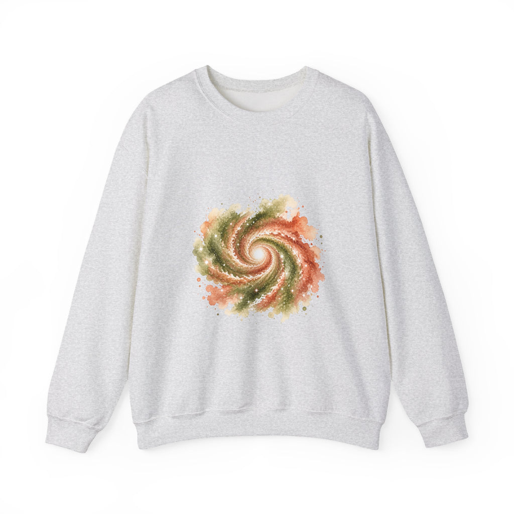 Matching Couple Sweatshirt - Galaxy & Supernova Matching Couple Crewneck Sweatshirt Watercolor Art His Hers Engagement Gift - Design A