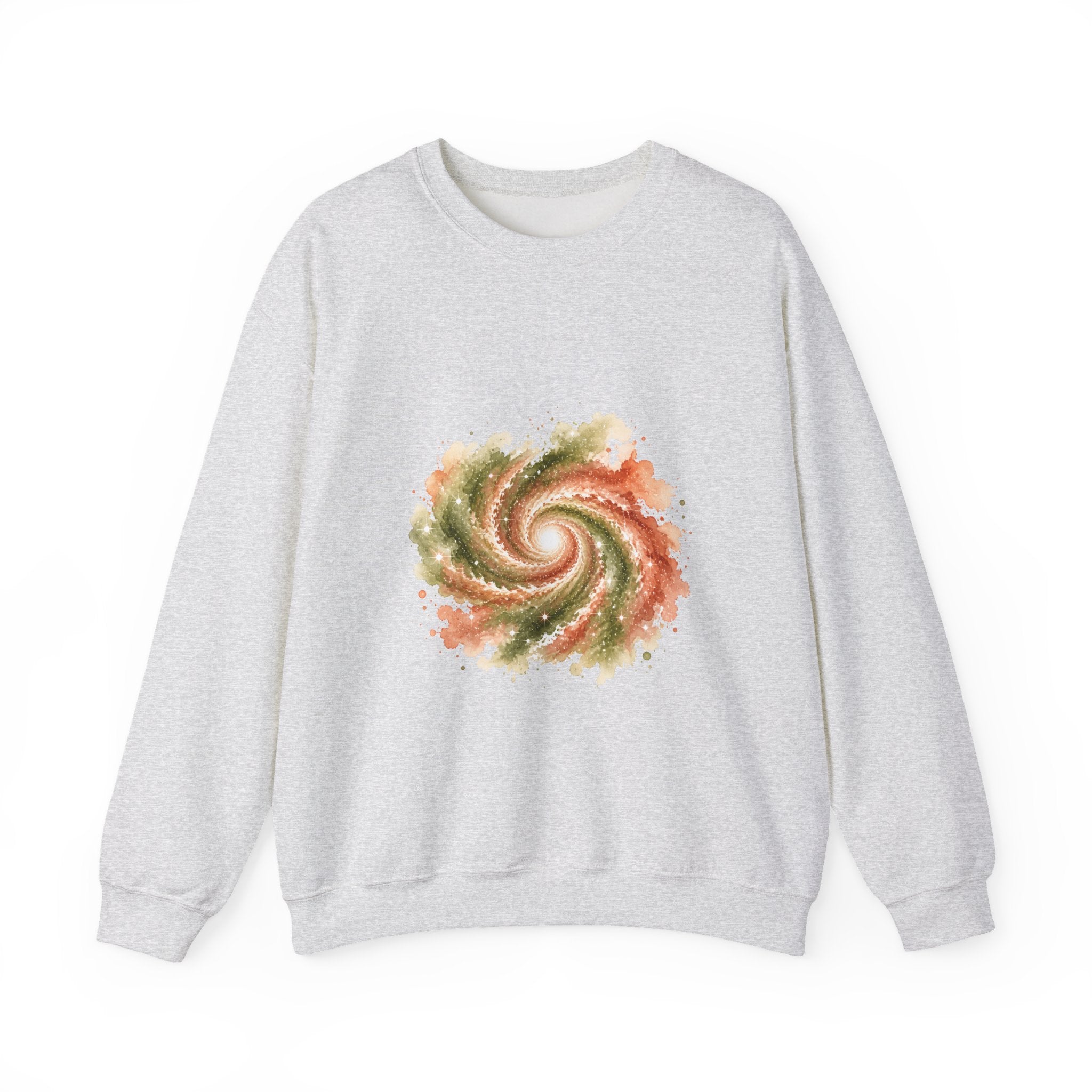 Matching Couple Sweatshirt - Galaxy & Supernova Matching Couple Crewneck Sweatshirt Watercolor Art His Hers Engagement Gift - Design A