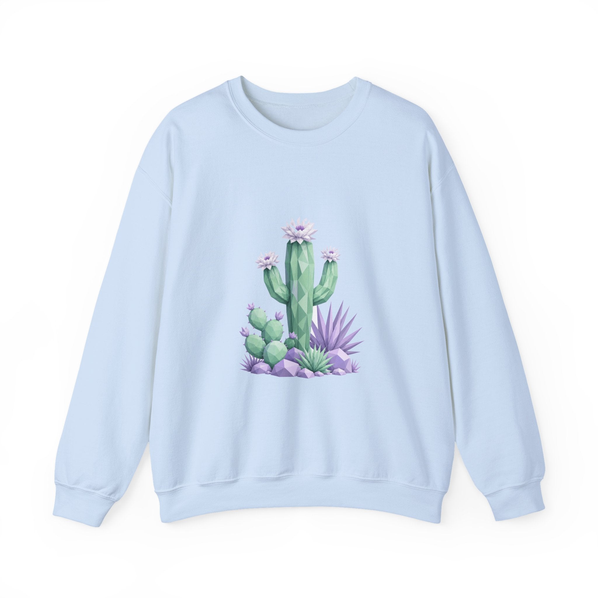 Matching Couple Sweatshirt - Desert & Rainforest Matching Couple Premium Fleece Sweatshirt Geometric Art His Hers Love Gift - Design A