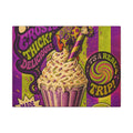 Milkshake Slide Clown Wall Art Canvas 16×20 Psychedelic Cafe Decor Maximalist Print