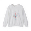 Matching Couple Sweatshirt - Aurora & Southern Cross Matching Couple Comfort Colors Crew Hand-Drawn Art His Hers Anniversary Gift - Design B