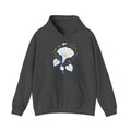 Matching Couple Sweatshirt - Sunflower & Moonflower Matching Couple Hooded Sweatshirt Minimalist Art His Hers Valentine Gift - Design B