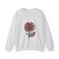 Matching Couple Sweatshirt - Sunflower & Moonflower Matching Couple Comfort Colors Crew Geometric Art His Hers Love Gift - Design A