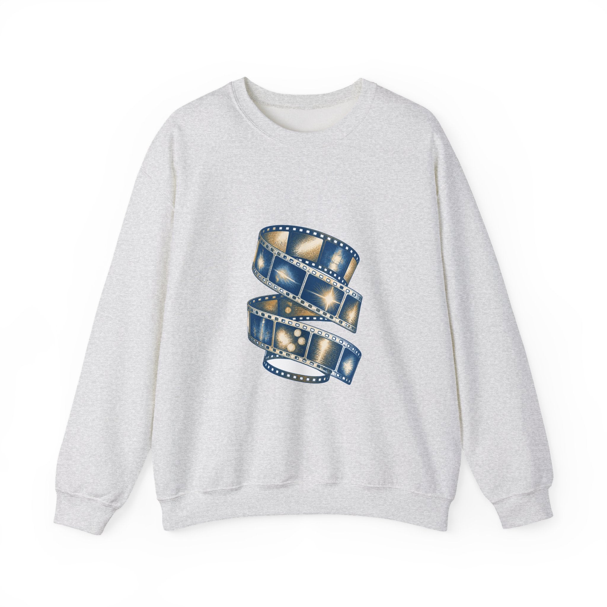 Matching Couple Sweatshirt - Camera & Film Matching Couple Crewneck Sweatshirt Hand-Drawn Art His Hers Best Friend Gift - Design B