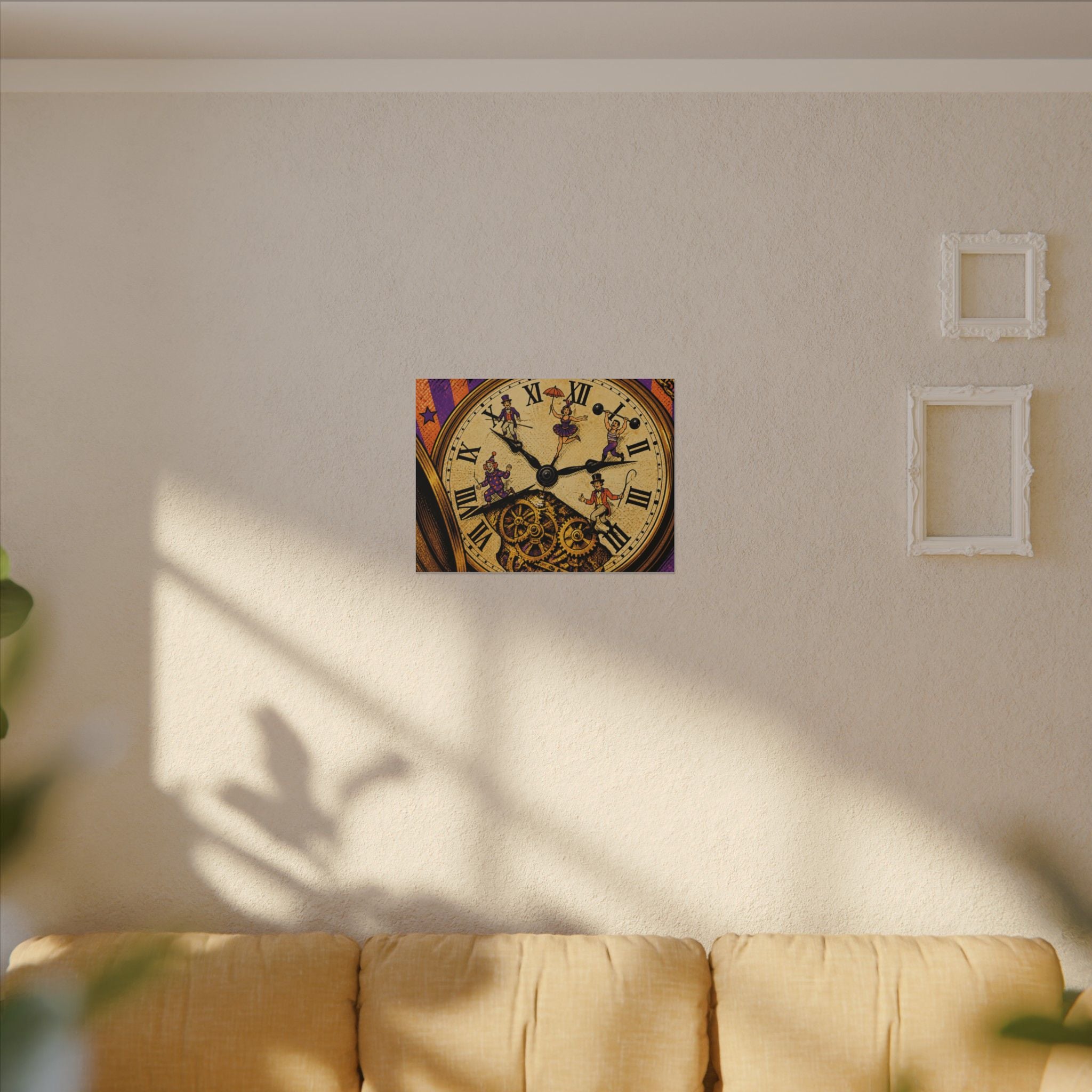 Pocket Watch Performers Wall Art Canvas 16×20 Pop Art Living Room Decor Maximalist Print