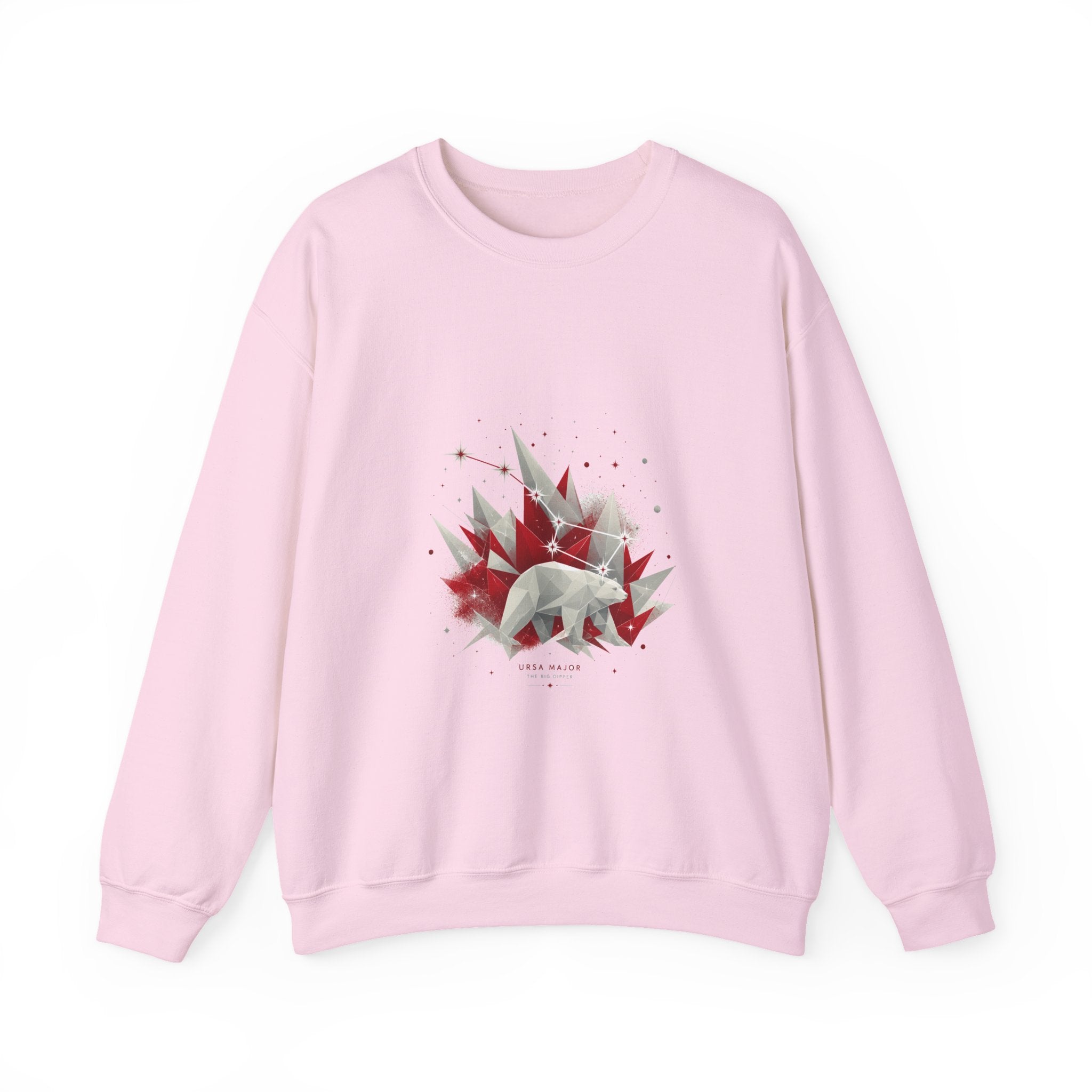 Matching Couple Sweatshirt - Big & Little Dipper Matching Couple Premium Fleece Sweatshirt Geometric Art His Hers Love Gift - Design A