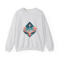 Matching Couple Sweatshirt - Evening & Morning Star Matching Couple Comfort Colors Crew Geometric Art His Hers Love Gift - Design A