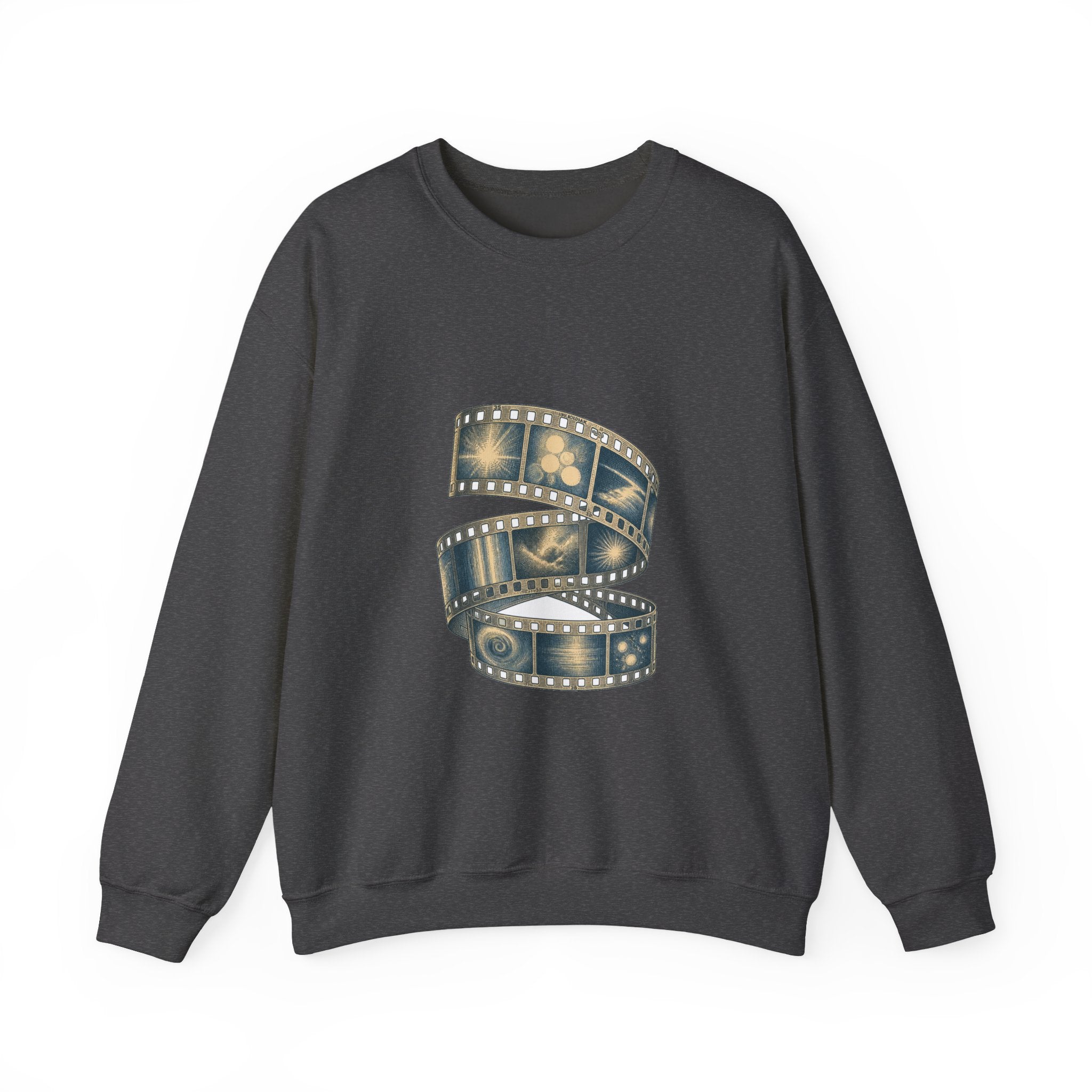 Matching Couple Sweatshirt - Camera & Film Matching Couple Comfort Colors Crew Vintage Art His Hers Honeymoon Gift - Design B