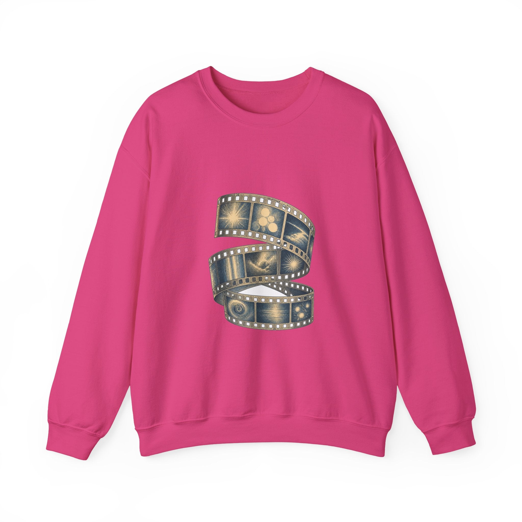 Matching Couple Sweatshirt - Camera & Film Matching Couple Comfort Colors Crew Vintage Art His Hers Honeymoon Gift - Design B
