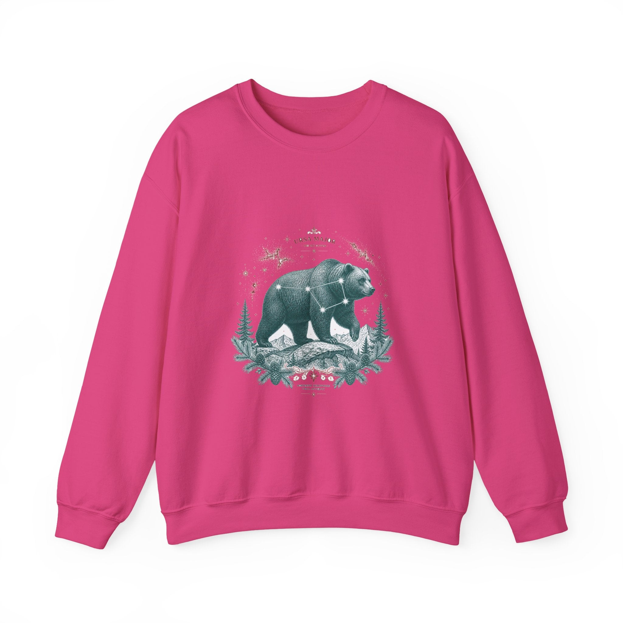 Matching Couple Sweatshirt - Big & Little Dipper Matching Couple Comfort Colors Crew Vintage Art His Hers Honeymoon Gift - Design A