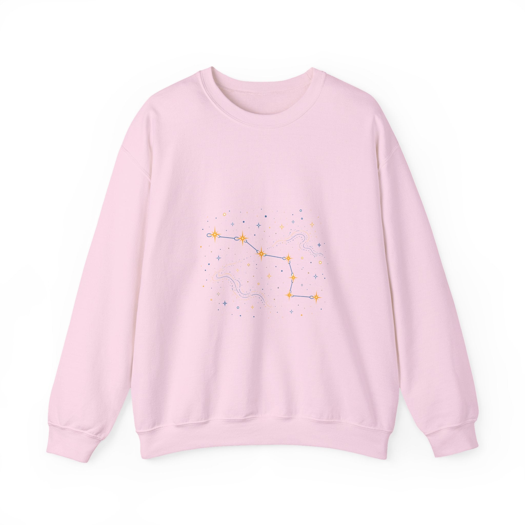 Matching Couple Sweatshirt - Big & Little Dipper Matching Couple Crewneck Sweatshirt Minimalist Art His Hers Valentine Gift - Design A
