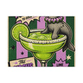 Margarita Balancing Seal Wall Art Canvas 16×20 Pop Art Living Room Decor Maximalist Print