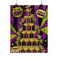 Champagne Tower Elephants Wall Art Poster 18×24 Pop Art Living Room Decor Maximalist Print