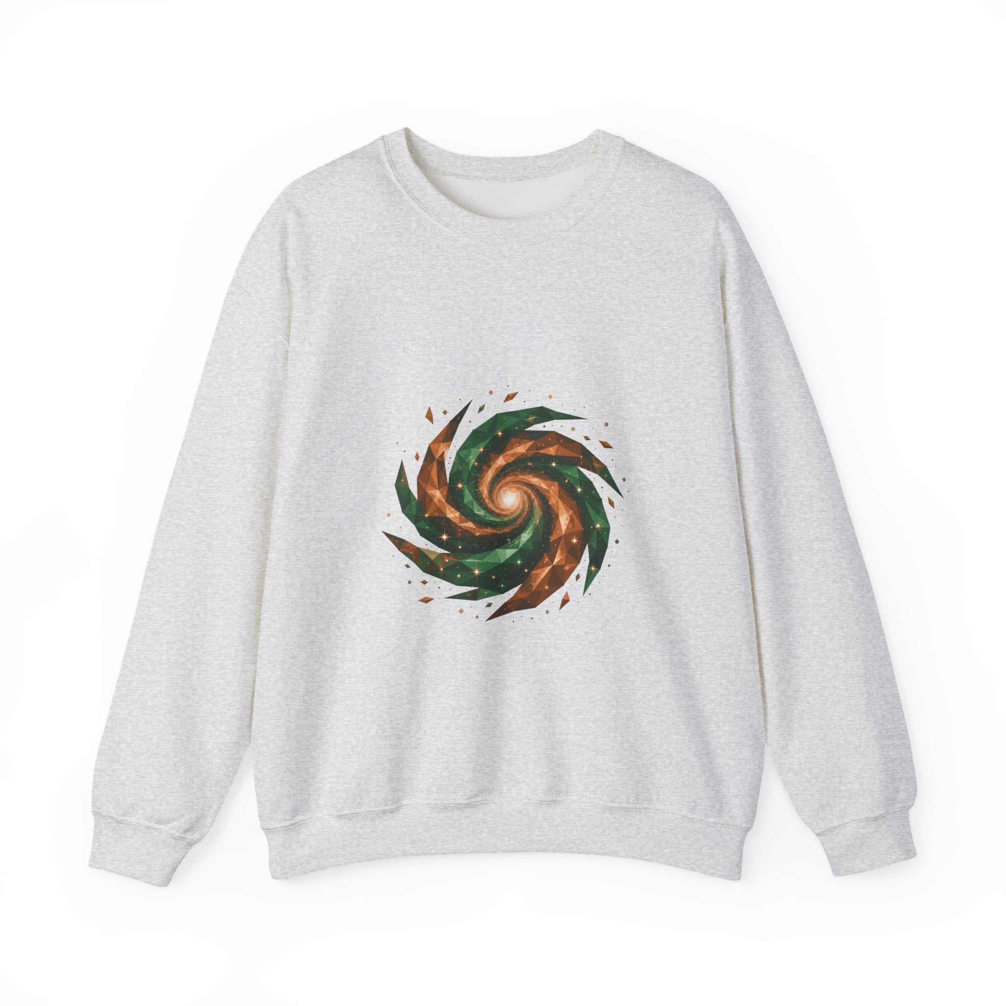 Matching Couple Sweatshirt - Galaxy & Supernova Matching Couple Crewneck Sweatshirt Geometric Art His Hers Couple Gift - Design A