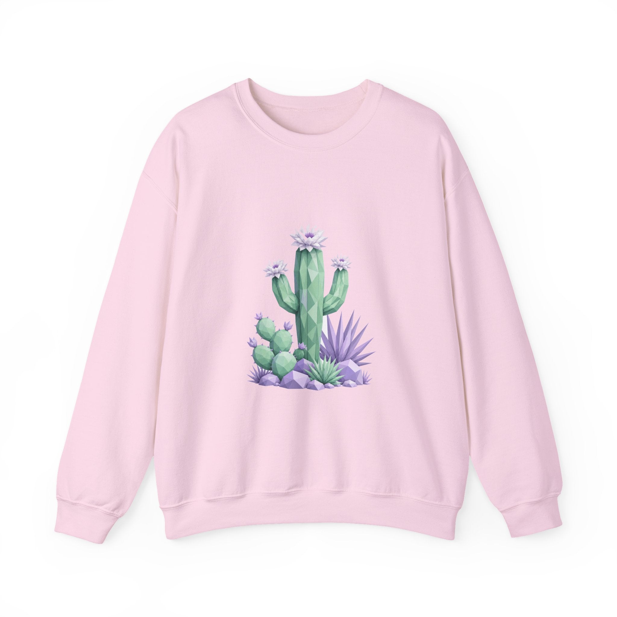 Matching Couple Sweatshirt - Desert & Rainforest Matching Couple Premium Fleece Sweatshirt Geometric Art His Hers Love Gift - Design A