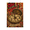 Pocket Watch Performers Wall Art Poster 24×36 Psychedelic Dining Room Decor Maximalist Print