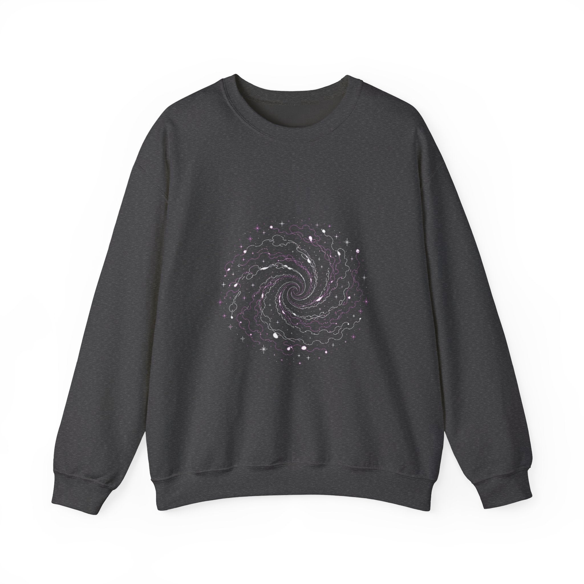 Matching Couple Sweatshirt - Galaxy & Supernova Matching Couple Comfort Colors Crew Minimalist Art His Hers Christmas Gift - Design A