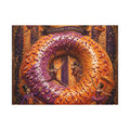 Donut Circus Ring Wall Art Canvas 24×36 Baroque Studio Decor Maximalist Print