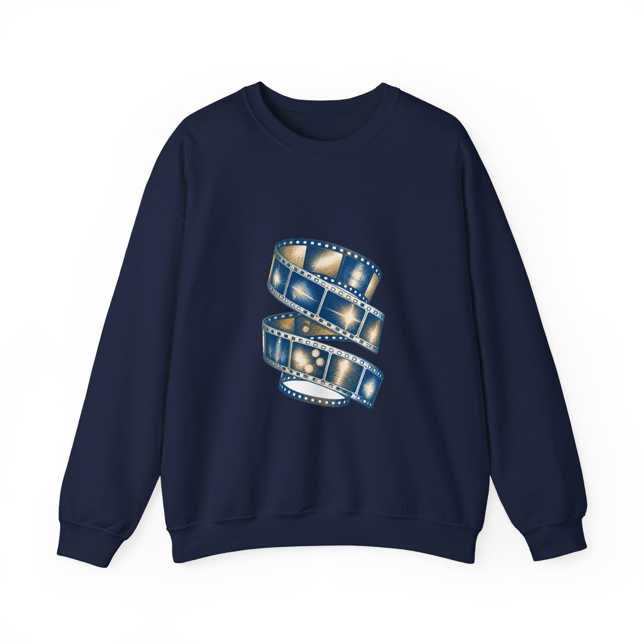Matching Couple Sweatshirt - Camera & Film Matching Couple Crewneck Sweatshirt Hand-Drawn Art His Hers Best Friend Gift - Design B