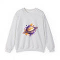 Matching Couple Sweatshirt - Saturn & Jupiter Matching Couple Comfort Colors Crew Watercolor Art His Hers Birthday Gift - Design A