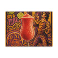 Daiquiri Fruit Juggler Wall Art Canvas 24×36 Psychedelic Dining Room Decor Maximalist Print