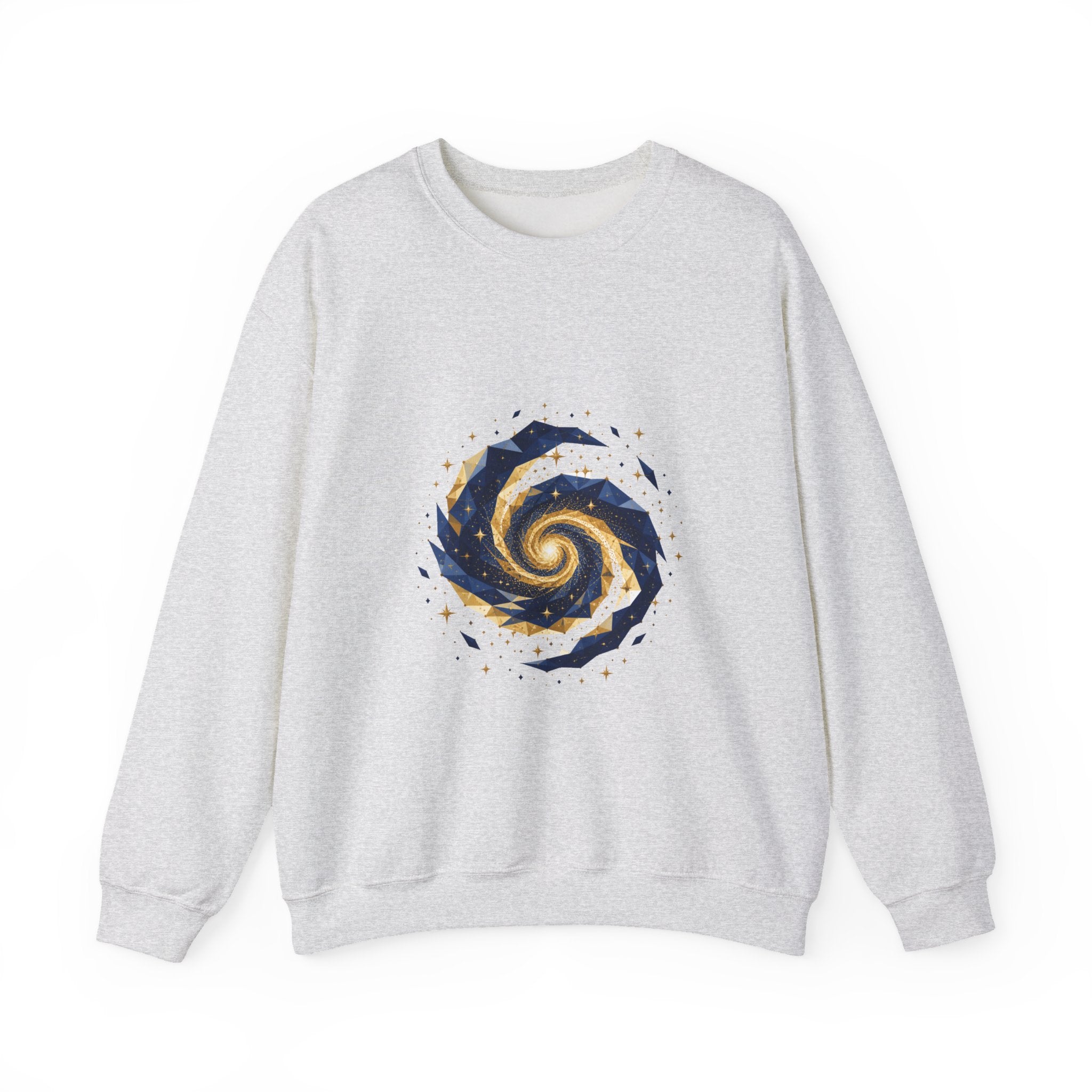Matching Couple Sweatshirt - Galaxy & Supernova Matching Couple Comfort Colors Crew Geometric Art His Hers Love Gift - Design A