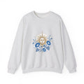 Matching Couple Sweatshirt - Sun & Moon Matching Couple Premium Fleece Sweatshirt Vintage Art His Hers Honeymoon Gift - Design B