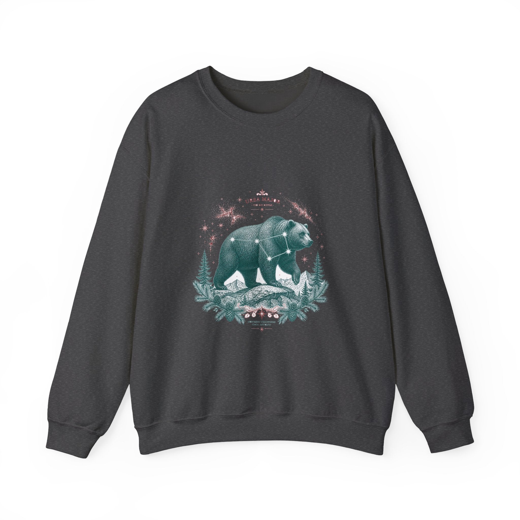 Matching Couple Sweatshirt - Big & Little Dipper Matching Couple Comfort Colors Crew Vintage Art His Hers Honeymoon Gift - Design A
