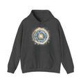 Matching Couple Sweatshirt - Galaxy & Supernova Matching Couple Hooded Sweatshirt Vintage Art His Hers Wedding Gift - Design B