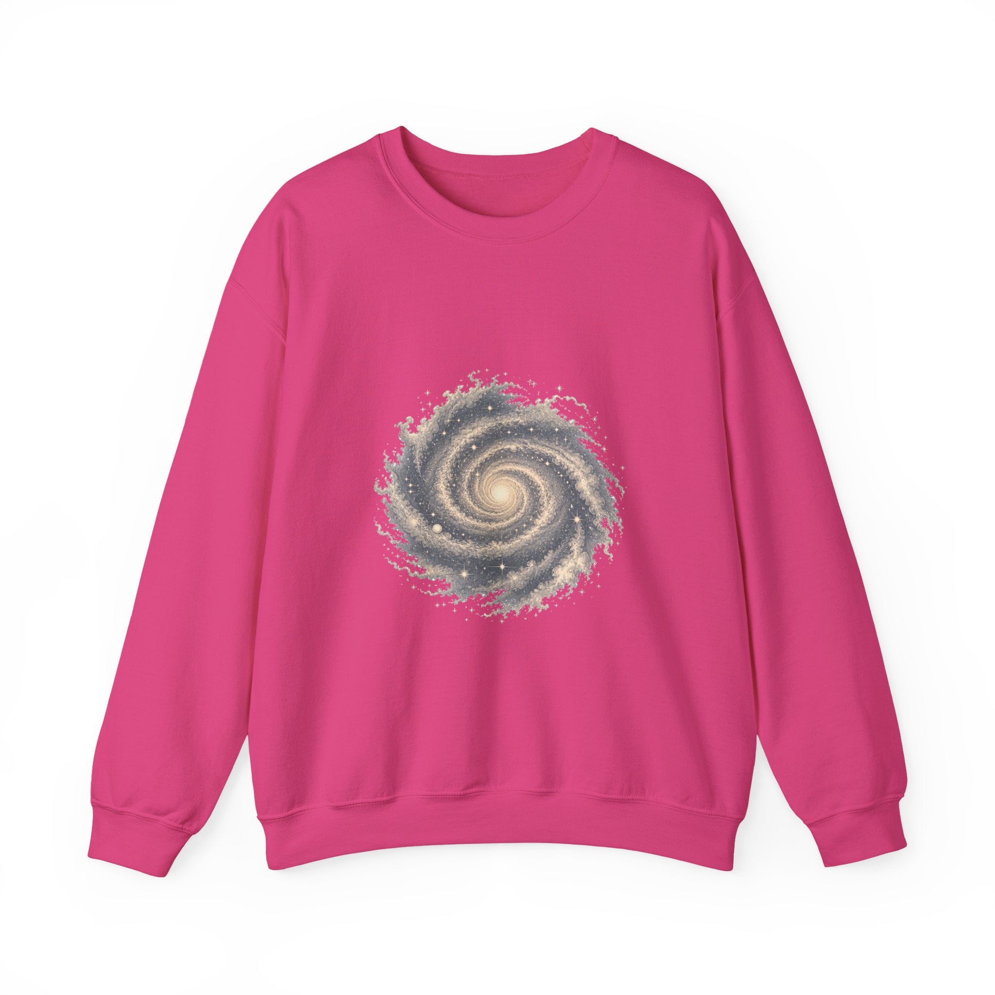 Matching Couple Sweatshirt - Galaxy & Supernova Matching Couple Comfort Colors Crew Vintage Art His Hers Honeymoon Gift - Design A