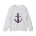 Matching Couple Sweatshirt - Anchor & Sail Matching Couple Comfort Colors Crew Geometric Art His Hers Love Gift - Design A