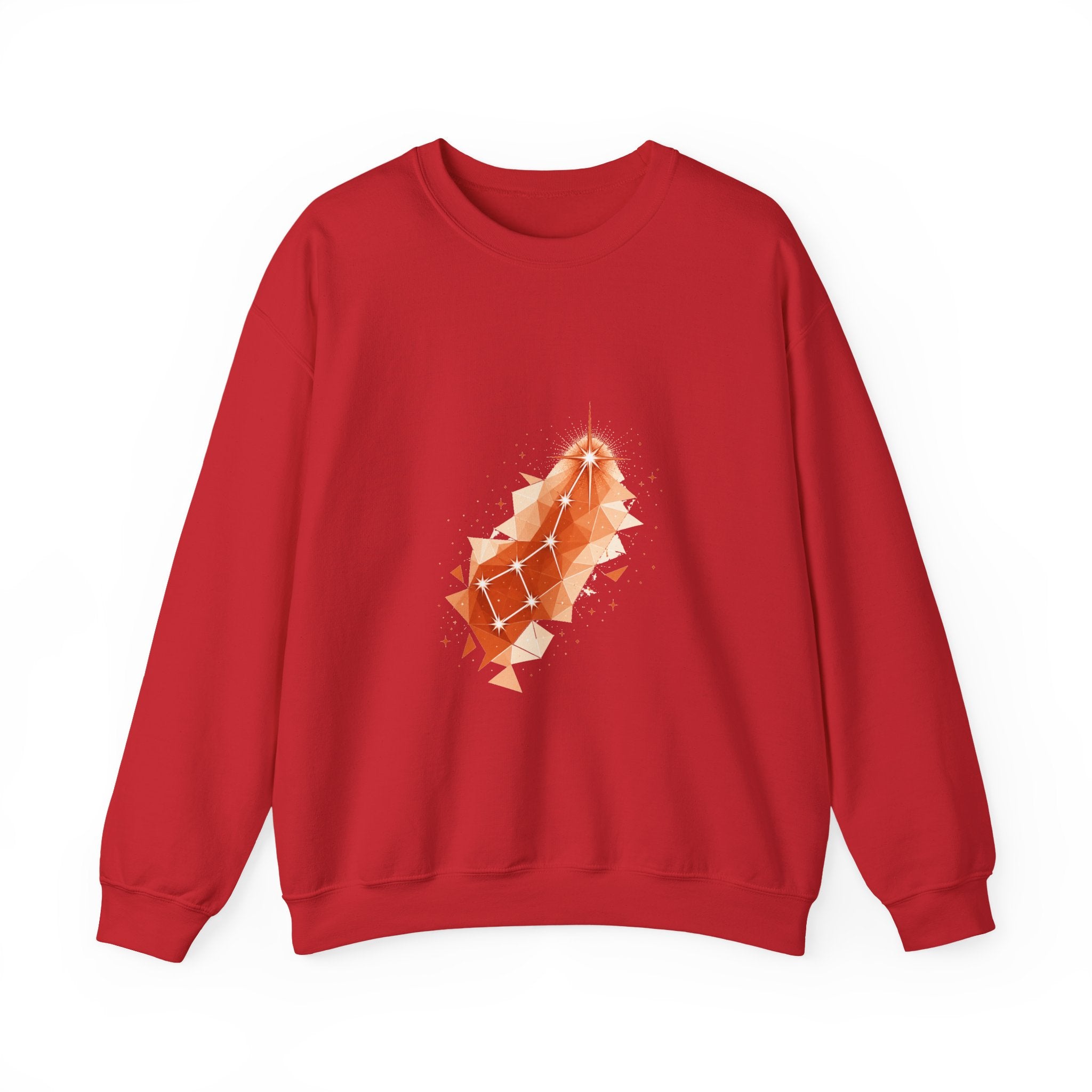 Matching Couple Sweatshirt - Big & Little Dipper Matching Couple Crewneck Sweatshirt Geometric Art His Hers Couple Gift - Design B