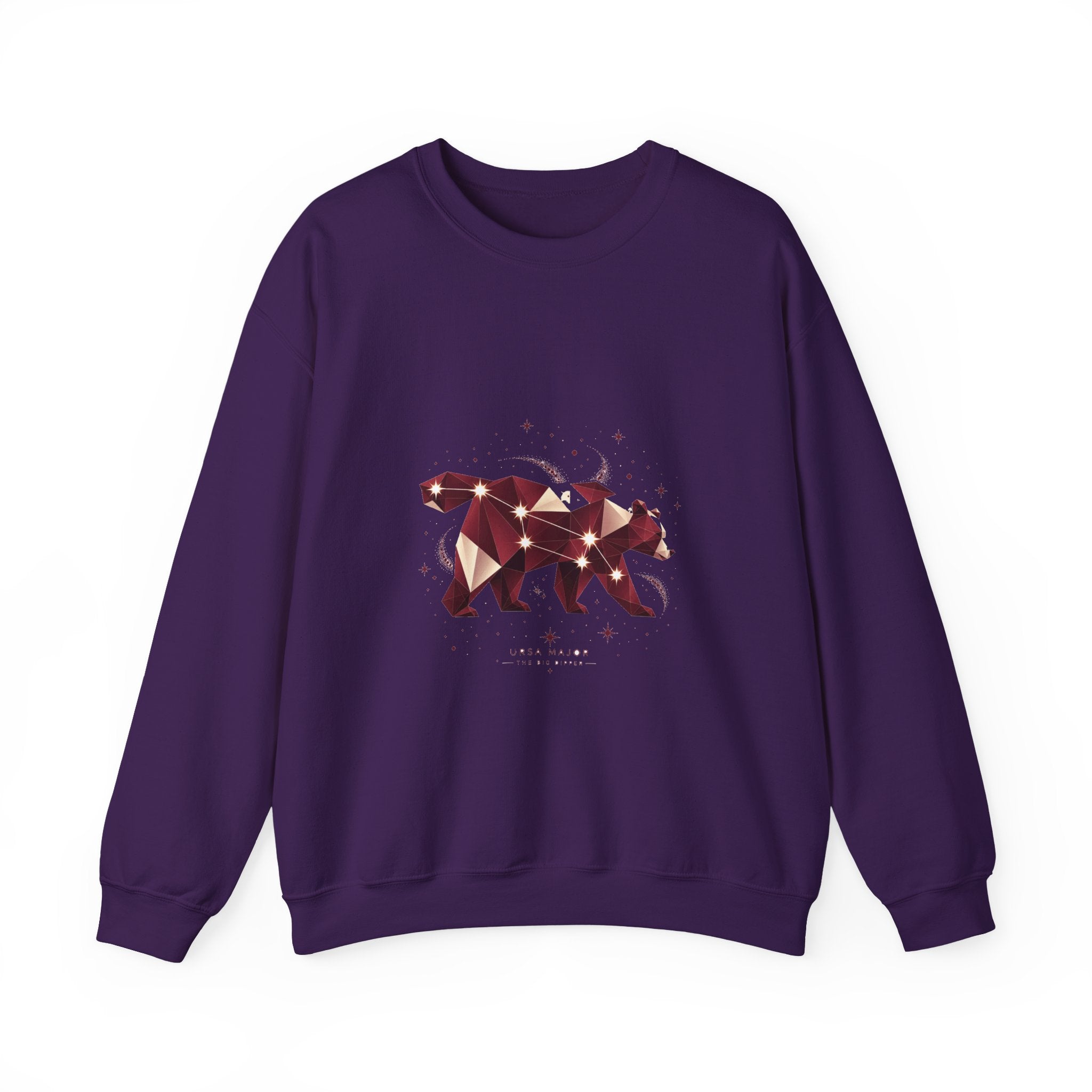 Matching Couple Sweatshirt - Big & Little Dipper Matching Couple Comfort Colors Crew Geometric Art His Hers Love Gift - Design A