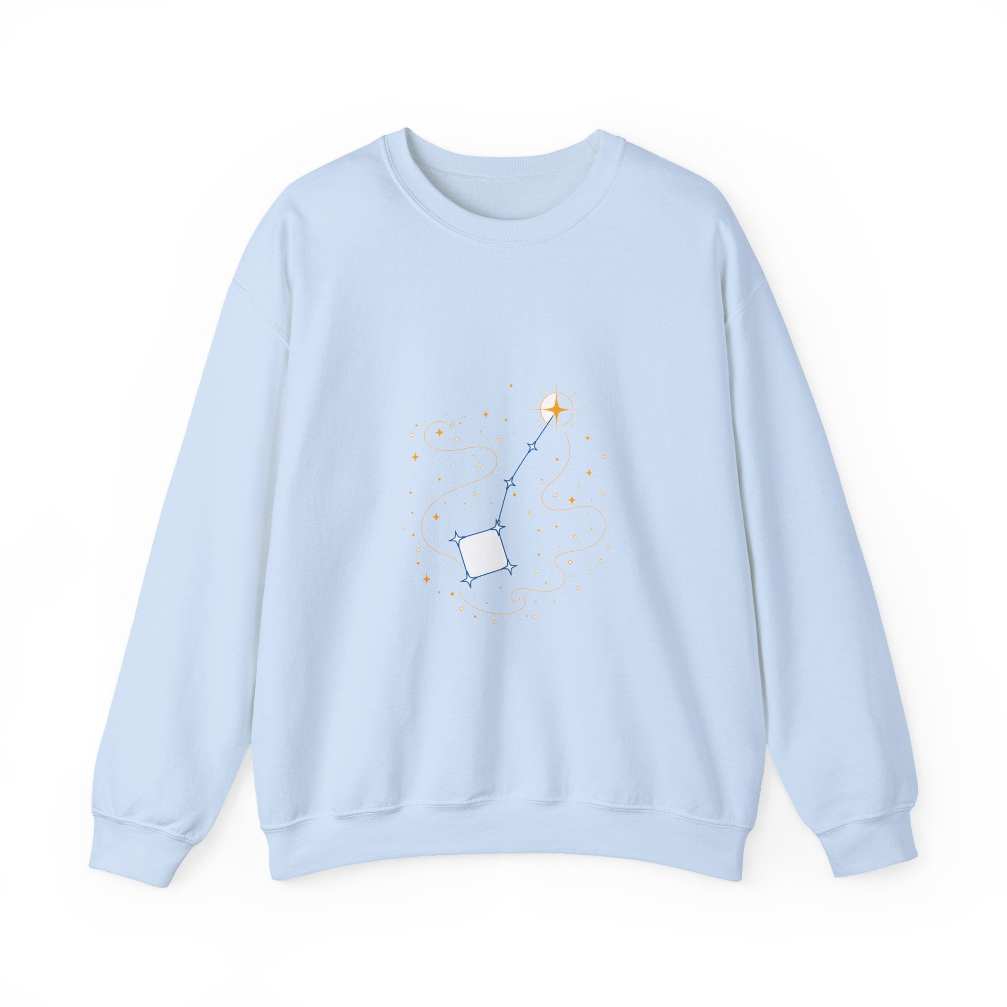 Matching Couple Sweatshirt - Big & Little Dipper Matching Couple Crewneck Sweatshirt Minimalist Art His Hers Valentine Gift - Design B