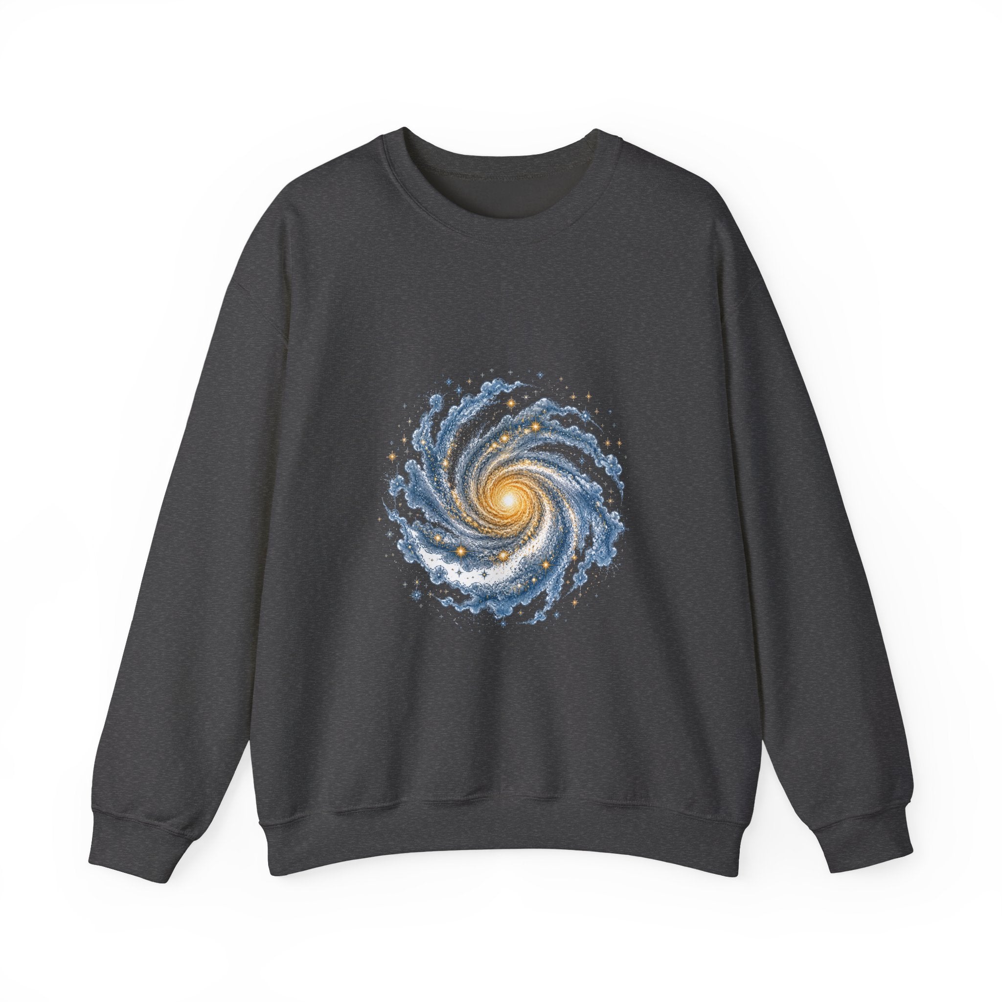 Matching Couple Sweatshirt - Galaxy & Supernova Matching Couple Crewneck Sweatshirt Vintage Art His Hers Wedding Gift - Design A