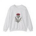 Matching Couple Sweatshirt - Lavender & Thistle Matching Couple Premium Fleece Sweatshirt Vintage Art His Hers Honeymoon Gift - Design B