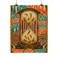 Hourglass Acrobats Wall Art Poster 18×24 Psychedelic Cafe Decor Maximalist Print