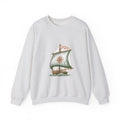 Matching Couple Sweatshirt - Anchor & Sail Matching Couple Crewneck Sweatshirt Vintage Art His Hers Wedding Gift - Design B