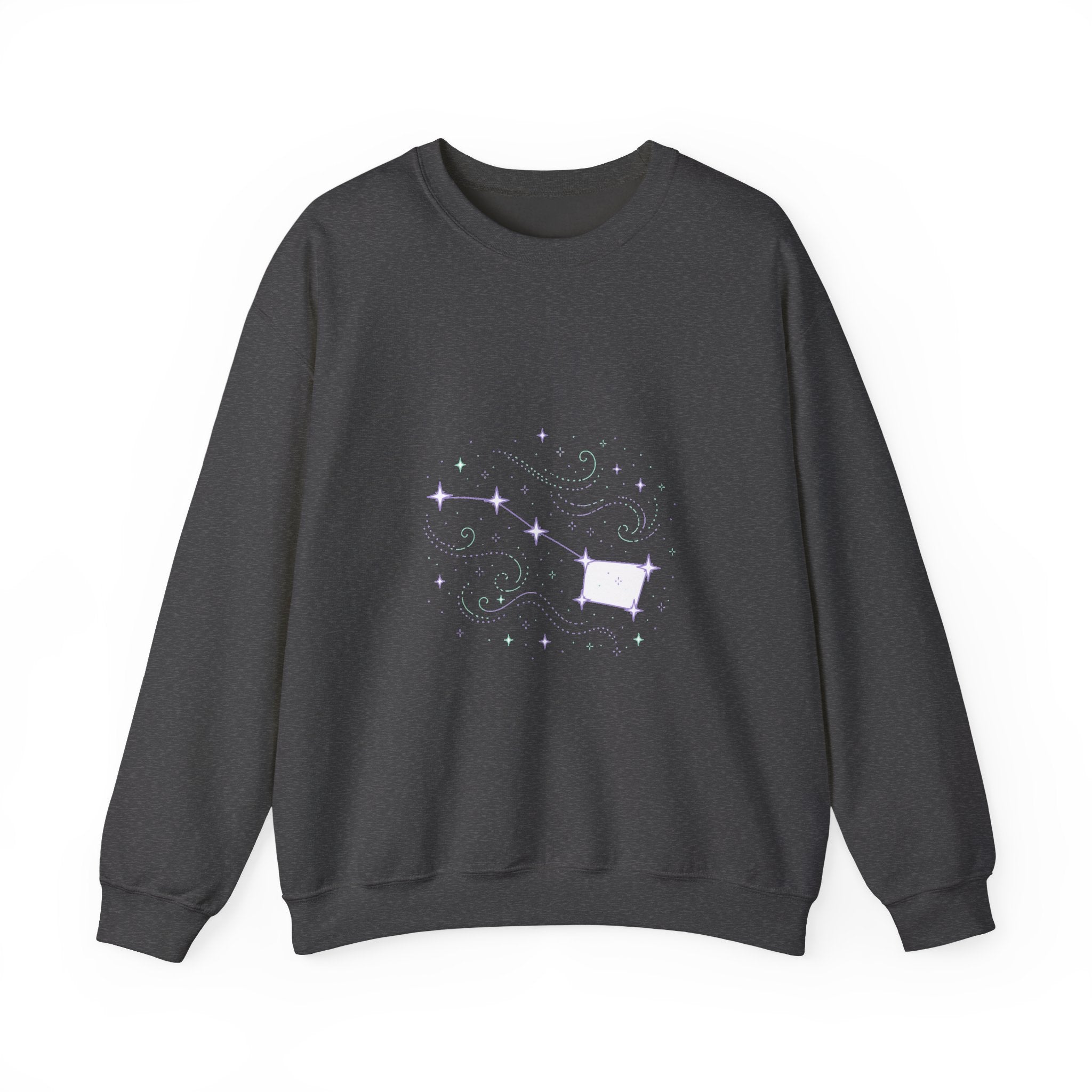 Matching Couple Sweatshirt - Big & Little Dipper Matching Couple Premium Fleece Sweatshirt Minimalist Art His Hers Christmas Gift - Design A