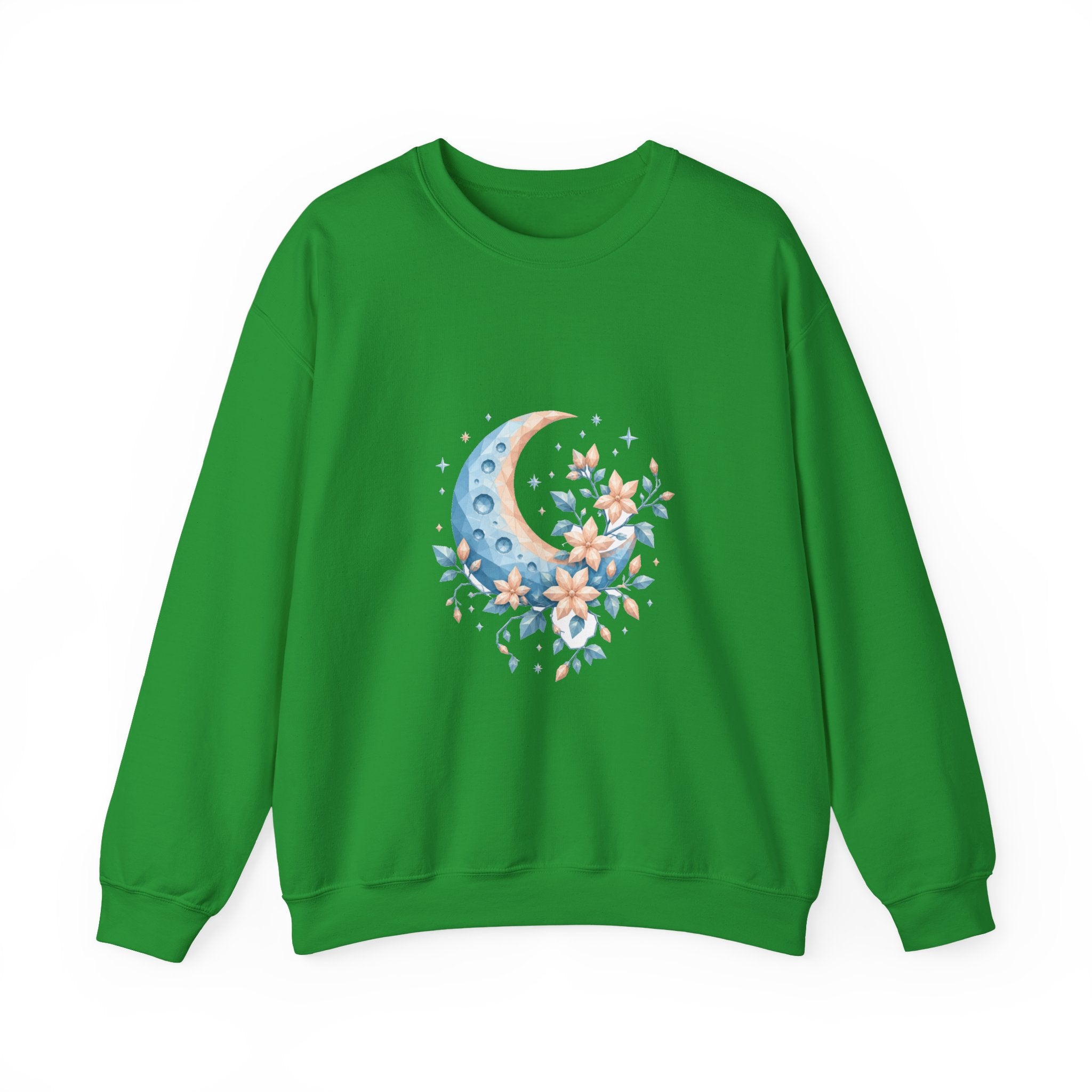 Matching Couple Sweatshirt - Sun & Moon Matching Couple Premium Fleece Sweatshirt Geometric Art His Hers Love Gift - Design A