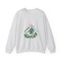 Matching Couple Sweatshirt - Mountain & Ocean Matching Couple Comfort Colors Crew Watercolor Art His Hers Birthday Gift - Design A