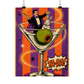 Martini Magician Wall Art Poster 18×24 Pop Art Living Room Decor Maximalist Print